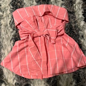 New york & company 7th avenue strapless top